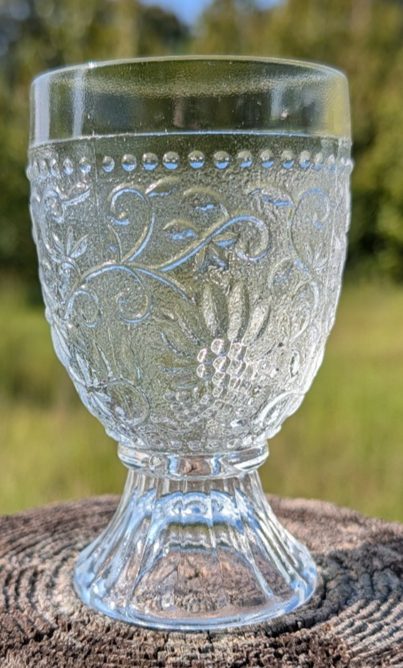 Pavel Panek Cibulak Onions Footed Glass 13335 Czech 1977 Vintage